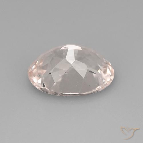 9,17 ctw natürlicher Mittel-Hellrosa Morganit, Oval, VS