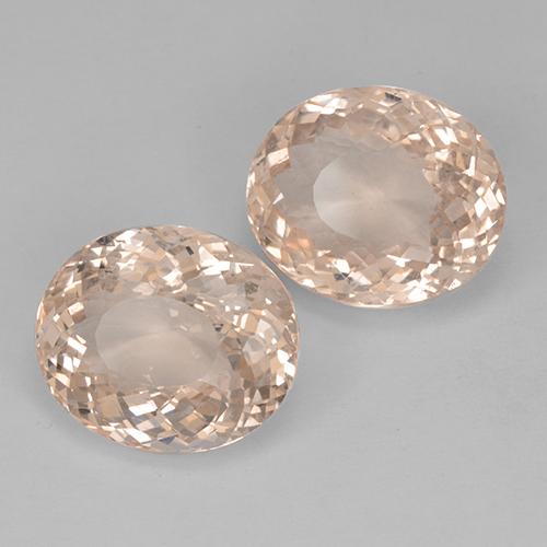 10,96 ct natürliche rosafarbener Morganit-Edelsteine, Oval Schliff, VVS-VS
