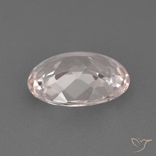 9,17 ctw natürlicher Mittel-Hellrosa Morganit, Oval, VVS-VS