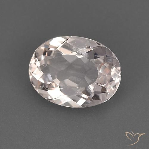 9,17 ctw natürlicher Mittel-Hellrosa Morganit, Oval, VS