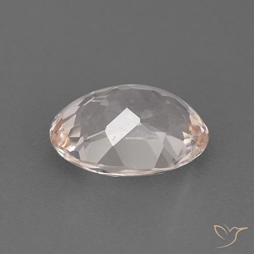 9,17 ctw natürlicher Lachs-rosa Morganit, Oval, VS