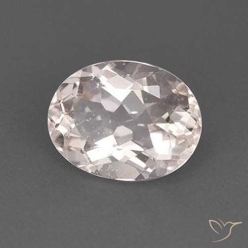9,17 ctw natürlicher Weiß Morganit, Oval, VS