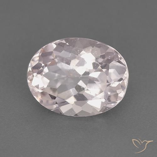 9,17 ctw natürlicher hellrosa Morganit, Oval, VS