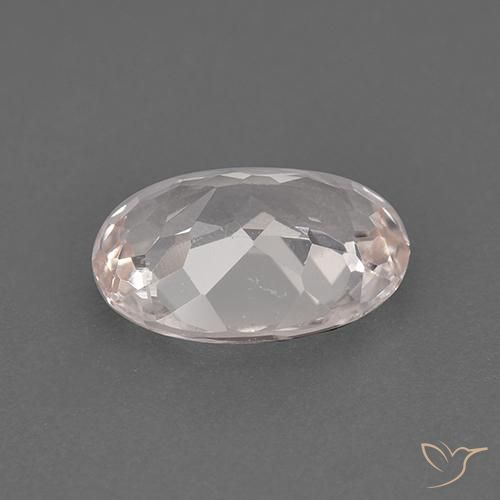 9,17 ctw natürlicher hellrosa Morganit, Oval, VS