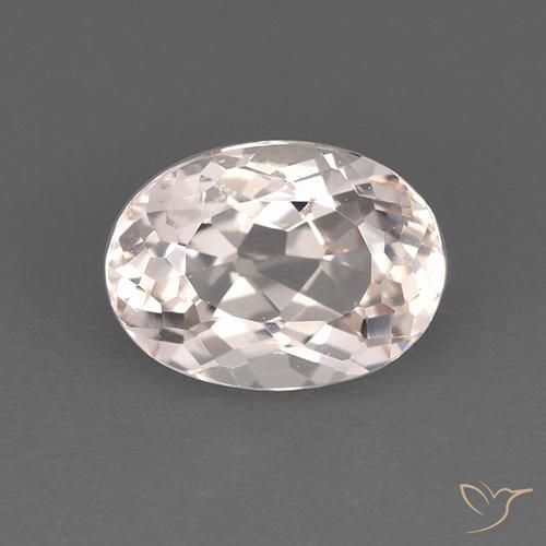 1.36ct Natürlicher hellrosa Morganit, Oval, VS