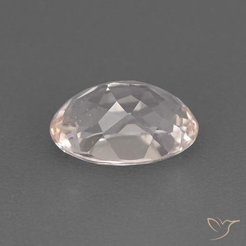 9,17 ctw natürlicher hellrosa Morganit, Oval, VS