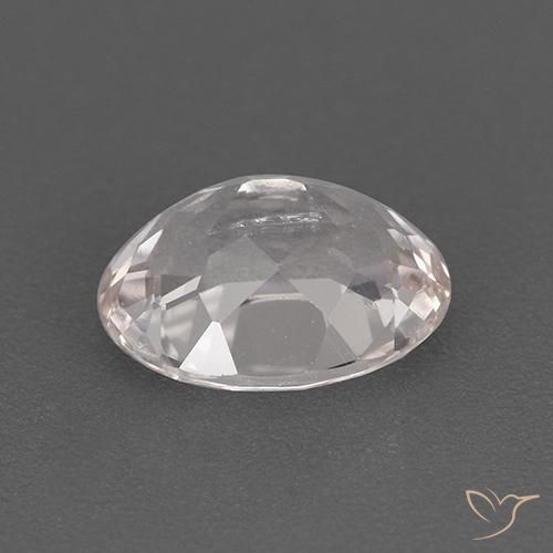9,17 ctw natürlicher hellrosa Morganit, Oval, VVS-VS