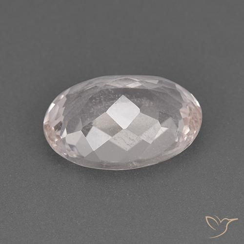 9,17 ctw natürlicher hellrosa Morganit, Oval, VS