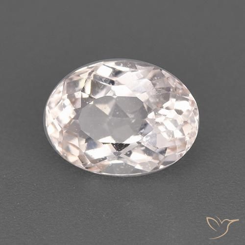 9,17 ctw natürlicher Lachs-rosa Morganit, Oval, VS