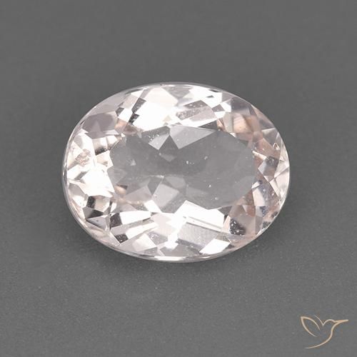 1.85ct Natürlicher Flamingorosa Morganit, Oval, VS