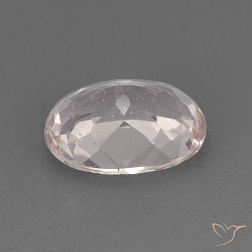 9,17 ctw natürlicher Flamingorosa Morganit, Oval, VS