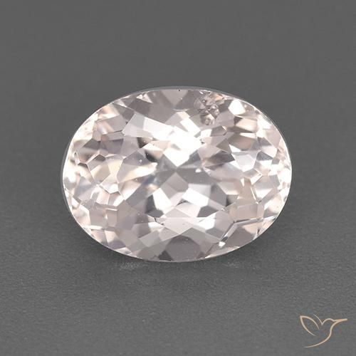 1.95ct Natürlicher hellrosa Morganit, Oval, VS