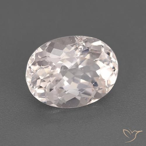 9,17 ctw natürlicher hellrosa Morganit, Oval, VS