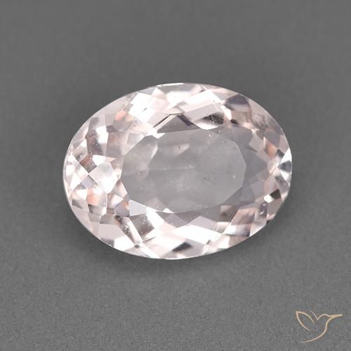 9,17 ctw natürlicher hellrosa Morganit, Oval, VS