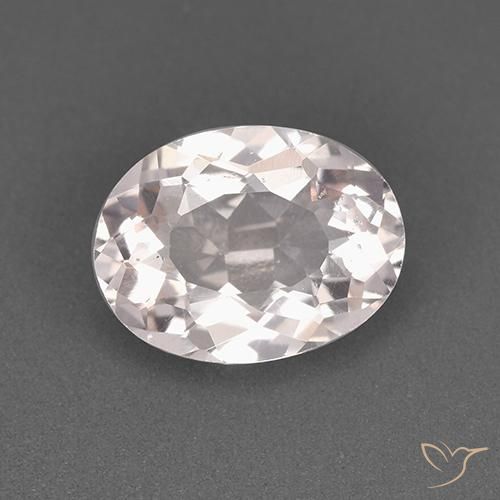 1.30ct Natürlicher hellrosa Morganit, Oval, VS