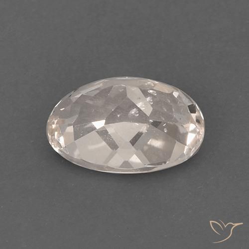 9,17 ctw natürlicher Mittel-Hellrosa Morganit, Oval, VS