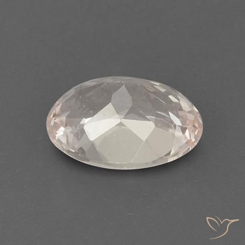 9,17 ctw natürlicher Mittel-Hellrosa Morganit, Oval, VS