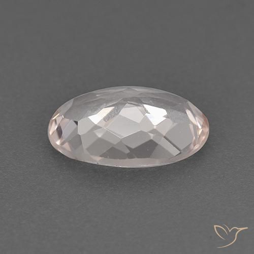 9,17 ctw natürlicher Flamingorosa Morganit, Oval, VVS-VS