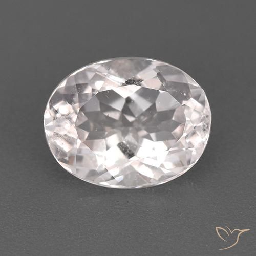 1.20ct Natürlicher hellrosa Morganit, Oval, VS