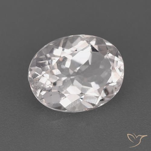 9,17 ctw natürlicher hellrosa Morganit, Oval, VS