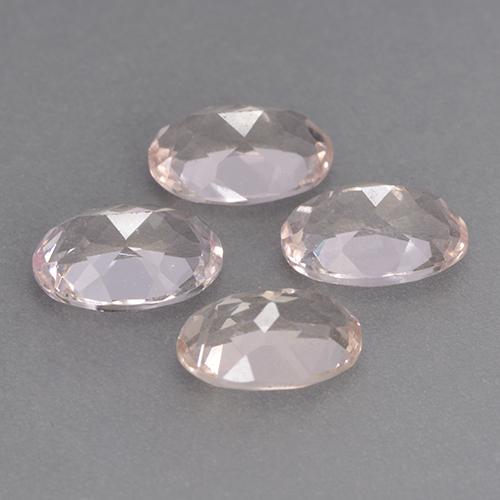 2,90 ct natürliche rosafarbener Morganit-Edelsteine, Oval Schliff, VS