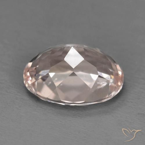 9,17 ctw natürlicher hellrosa Morganit, Oval, VS