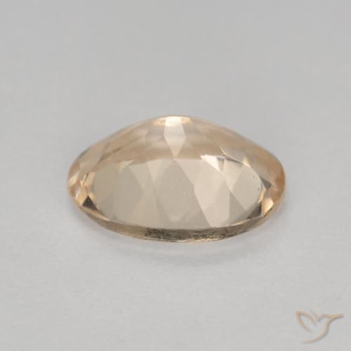 9,17 ctw natürlicher Lachs-rosa Morganit, Oval, VVS-VS
