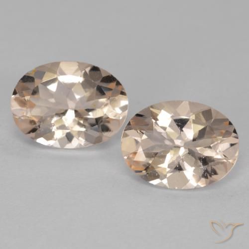 2.14ctw Natürlicher Mittelrosa Morganit, Oval, VS
