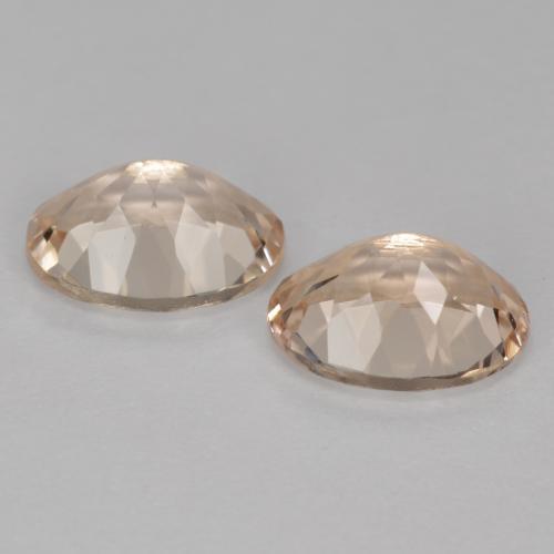 2,33 ct natürliche rosafarbener Morganit-Edelsteine, Oval Schliff, VVS-VS