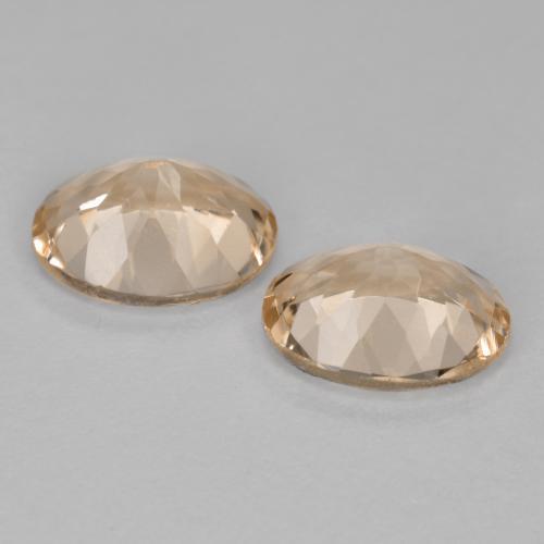 2.17 ct natürliche hellgolden Morganit-Edelsteine, Oval Schliff, VVS-VS
