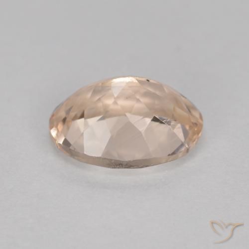 9,17 ctw natürlicher Mittelrosa Morganit, Oval, VS
