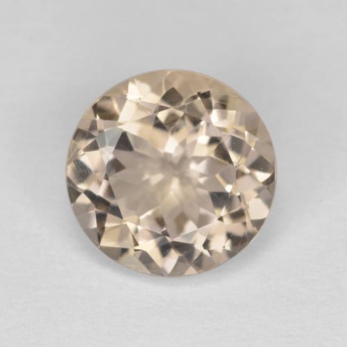 1,42 ctw natürlicher Hellgolden Morganit, Rund Schliff, VVS-VS
