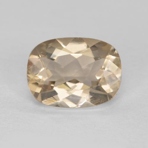 1,14 ctw natürlicher goldener Morganit, Kissenschliff, VVS-VS