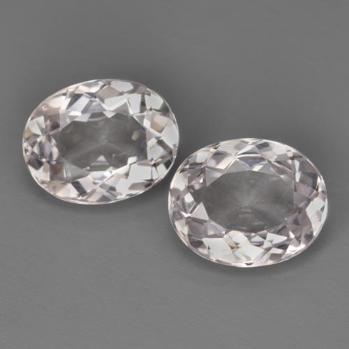 3,64 ct natürliche rosafarbener Morganit-Edelsteine, Oval Schliff, VVS-VS