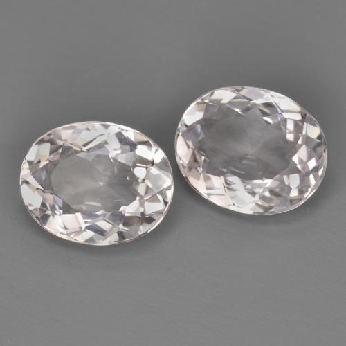 3,64 ct natürliche rosafarbener Morganit-Edelsteine, Oval Schliff, VVS-VS