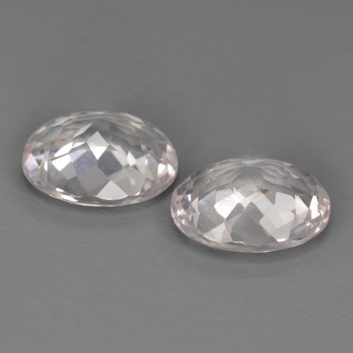 3,64 ct natürliche rosafarbener Morganit-Edelsteine, Oval Schliff, VVS-VS