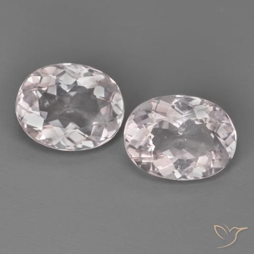 3.28ctw Natürlicher hellrosa Morganit, Oval, VS