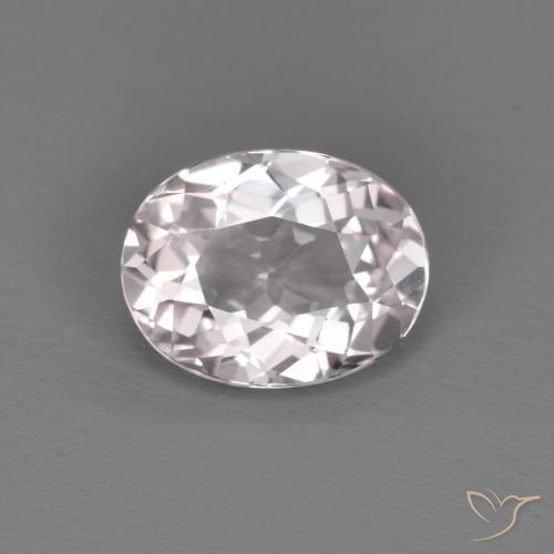 0.94ct Natürlicher hellrosa Morganit, Oval, VVS