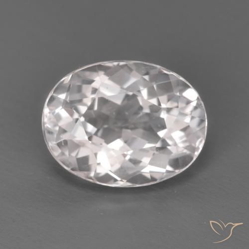 1.54ct Natürlicher hellrosa Morganit, Oval, VVS