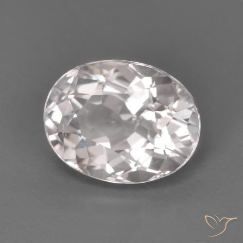 9,17 ctw natürlicher hellrosa Morganit, Oval, VVS