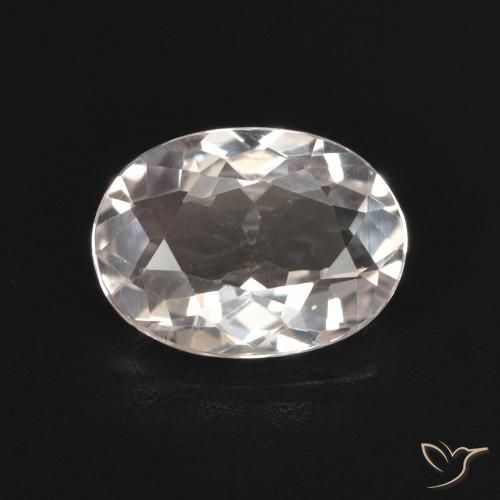 1.27ct Natürlicher hellrosa Morganit, Oval, VVS