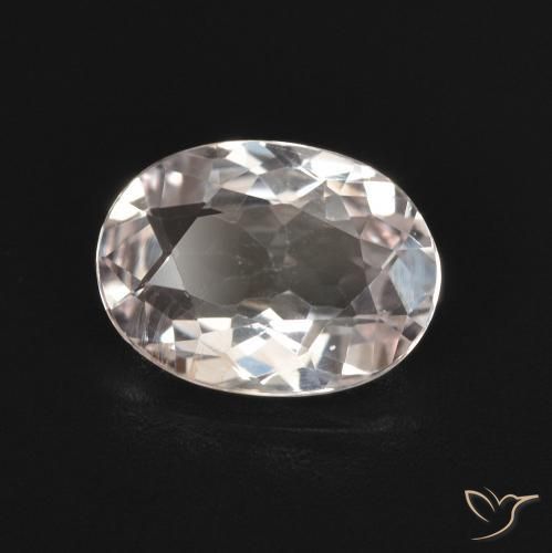 9,17 ctw natürlicher hellrosa Morganit, Oval, VVS