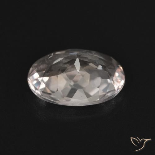 9,17 ctw natürlicher hellrosa Morganit, Oval, VVS