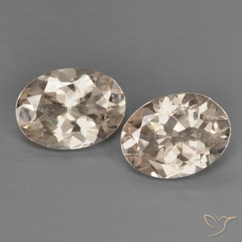 1.96ctw Natürlicher Mittelrosa Morganit, Oval, VS