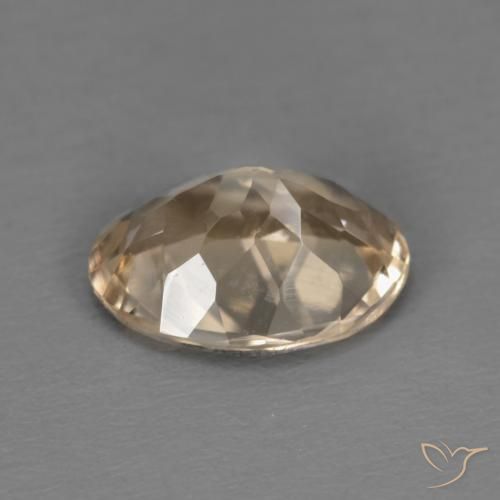 9,17 ctw natürlicher hellgolden Morganit, Oval, VVS-VS