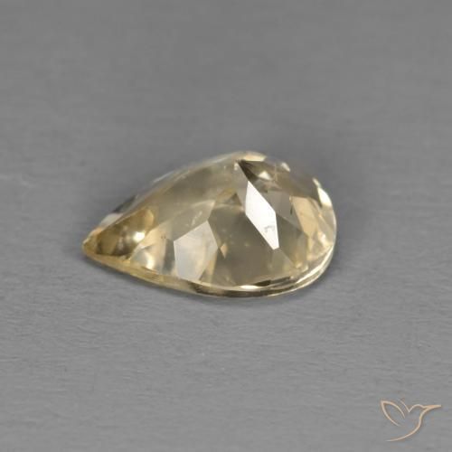 9,17 ctw natürlicher hellgolden Morganit, Birnenform, VS
