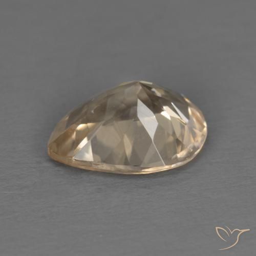 9,17 ctw natürlicher hellgolden Morganit, Birnenform, VS