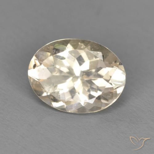 9,17 ctw natürlicher hellgolden Morganit, Oval, VS