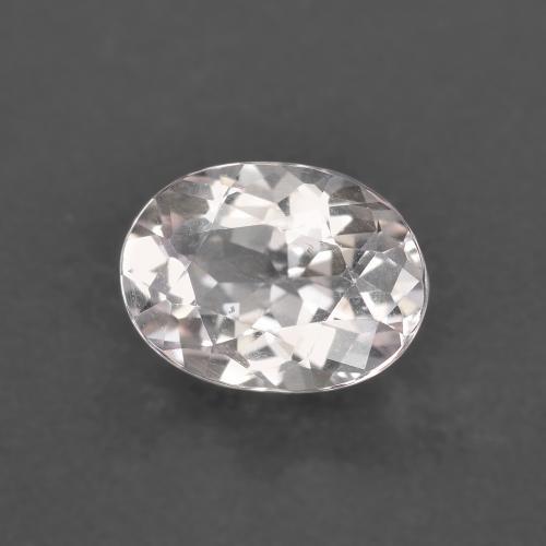 1,09 ctw natürlicher rosafarbener Morganit, Oval Schliff, VS