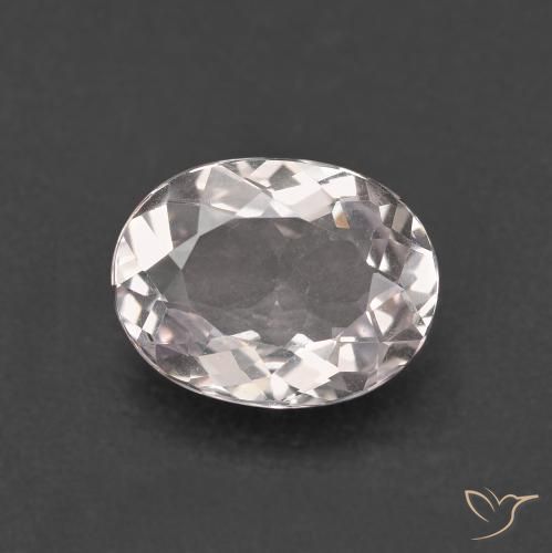 1.66ct Natürlicher hellrosa Morganit, Oval, VVS-VS